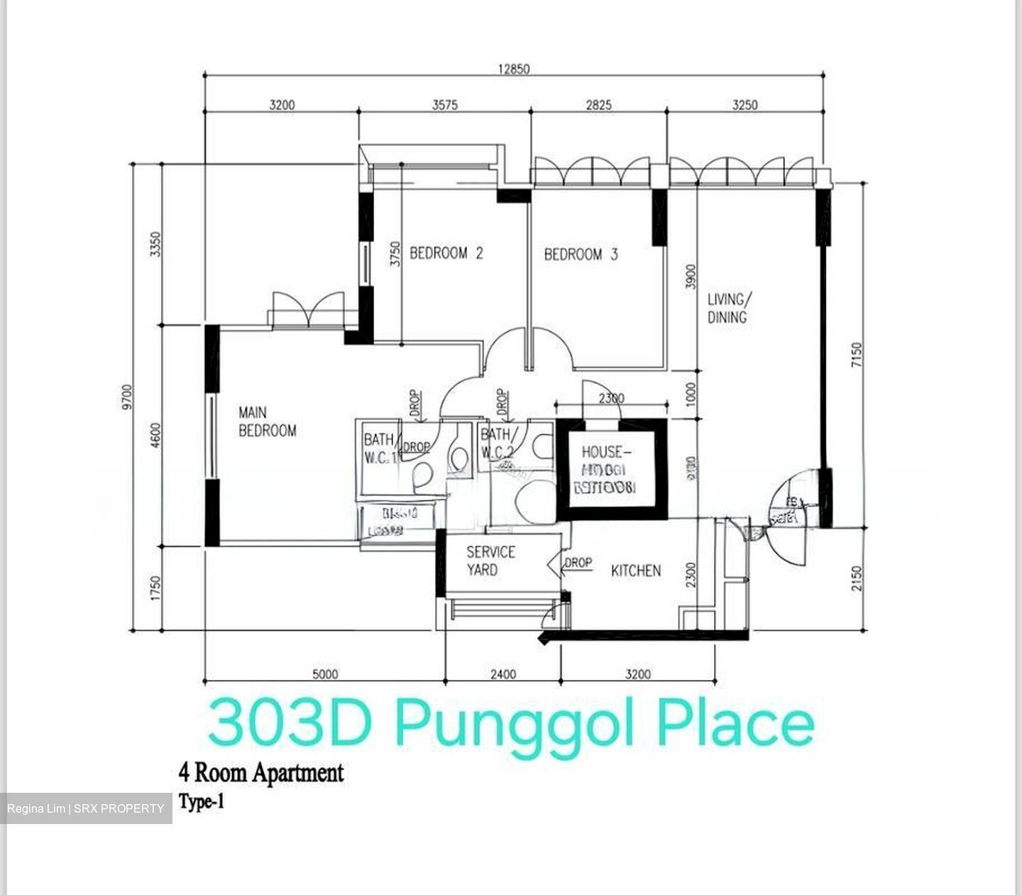 Blk 303D Coralinus (Punggol), HDB 4 Rooms #566271271